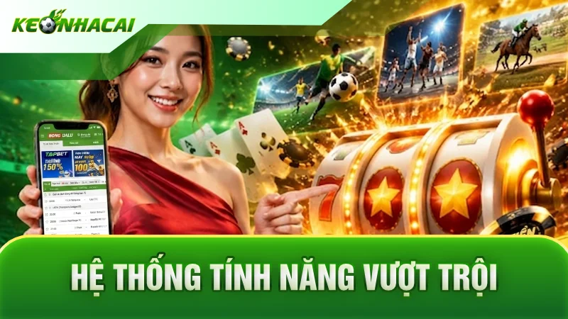 Hệ thống tính năng vượt trội